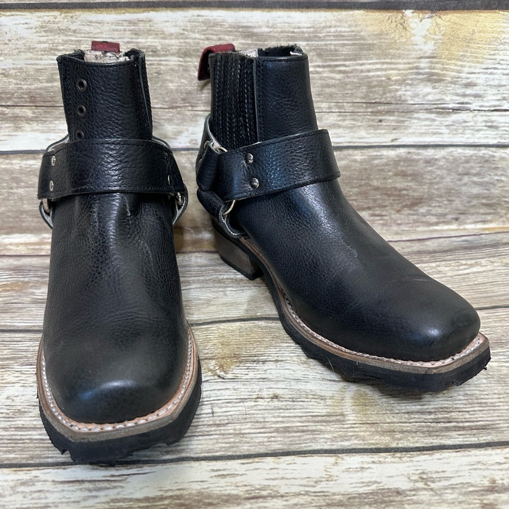 Freebird Whiskey Boot Olive - Picture 3 of 10